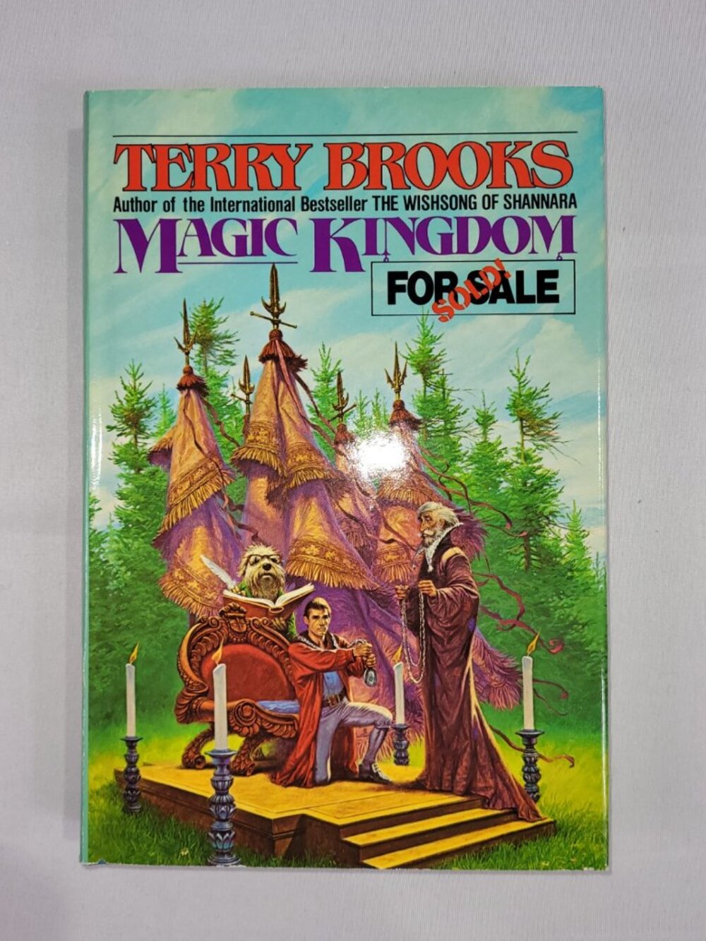 Terry Brooks Magic Kingdom for Sale SOLD! Book Club Hardcover Fantasy Novel